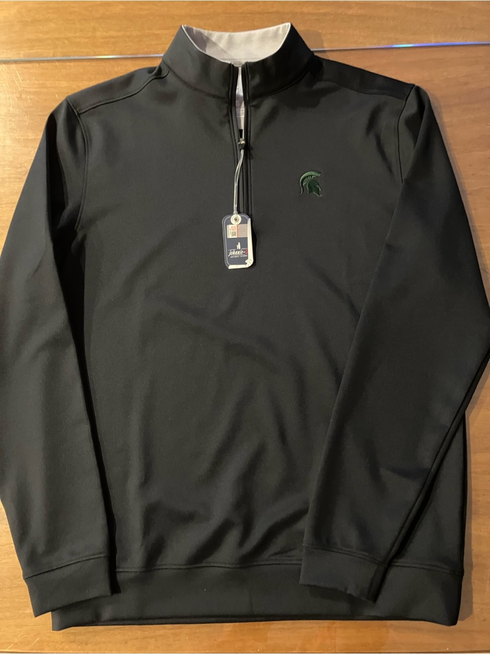 NWT Johnnie-O Michigan State Spartans Diaz 1/4 Zip Pullover - Men’s S